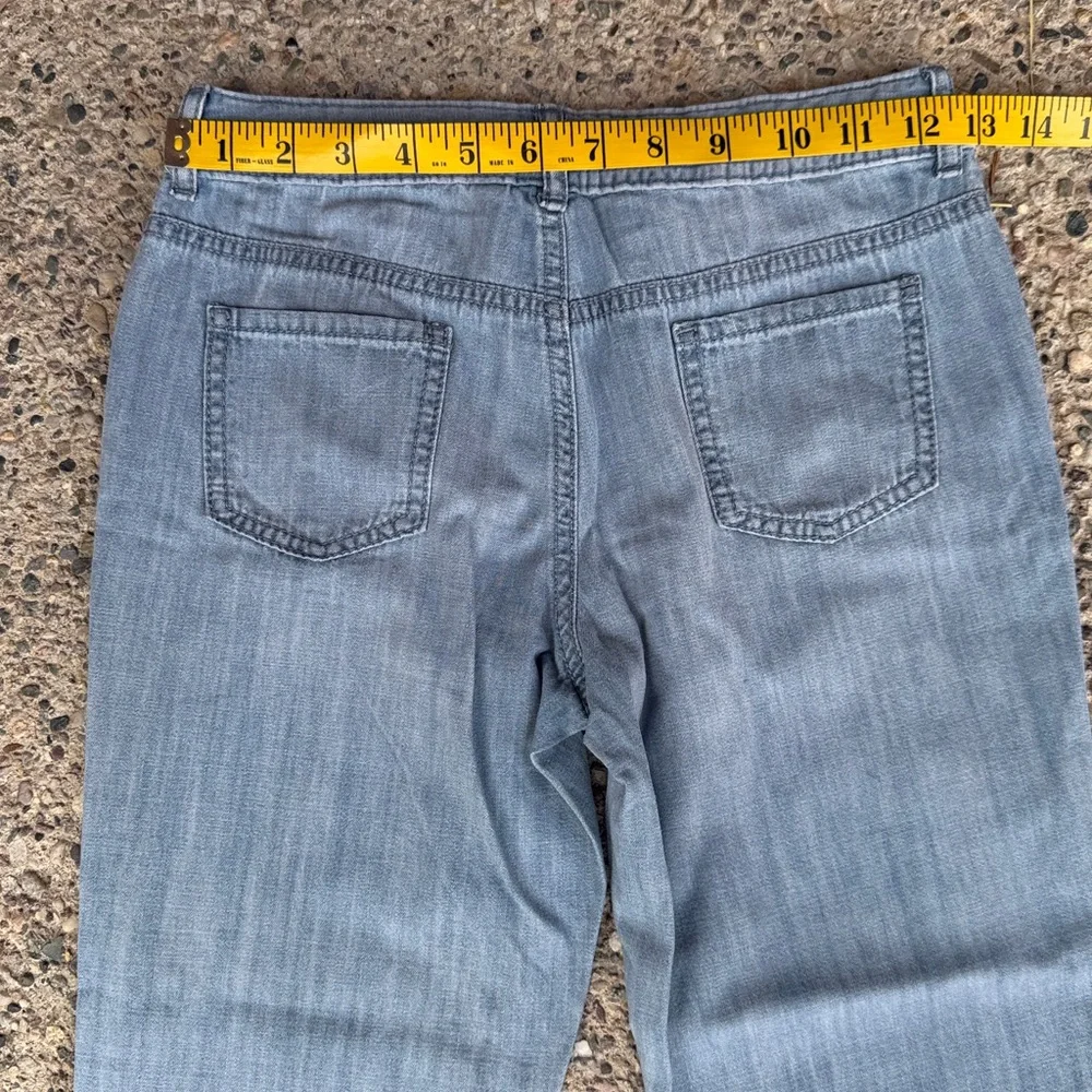 Gymboree Appliqué Embroidered Jeans Girls Size 10 Hearts Ladybug Light Wash NWOT
